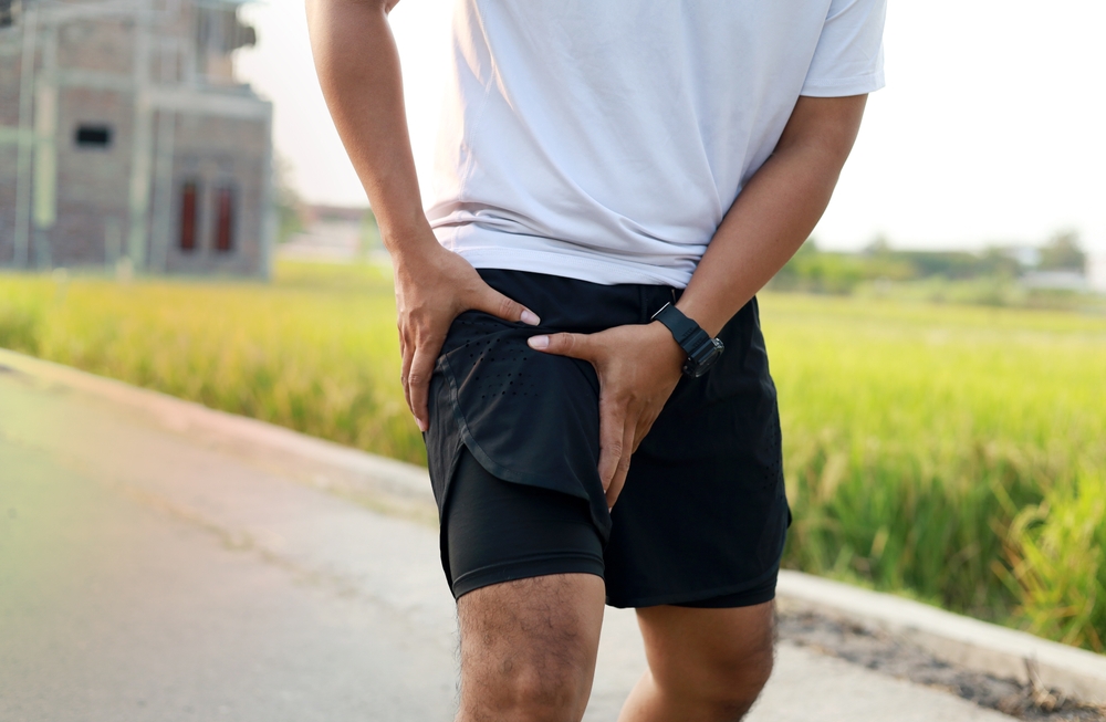 Runner with groin pain
