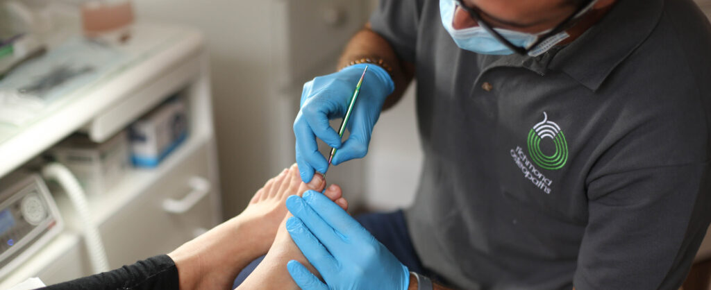 Foot care session - Podiatry at Richmond Osteopaths